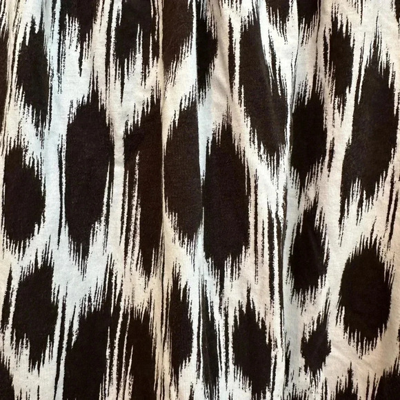 Ann Taylor Chocolate Brown & White Preppy Sleeveless Blouse Size XL - Picture 3 of 9